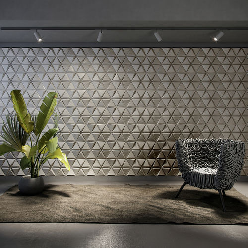 Светильник на рейке LED - INCISO Q4 - BUZZI & BUZZI - цилиндрический / из стали / из цемента