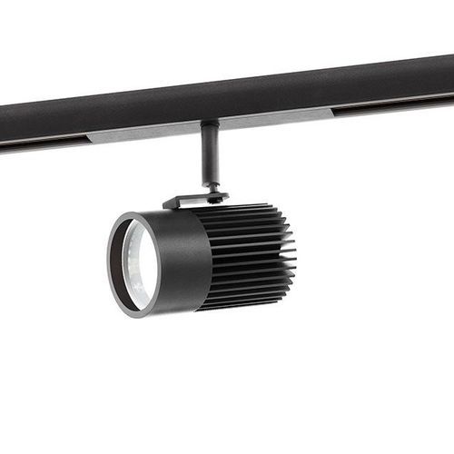 Светильник на рейке LED - GL - BUZZI & BUZZI - круглый / из алюминия / для профессионального использования