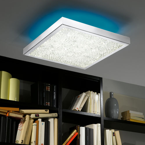 Современный потолочный светильник - CARDITO   - EGLO Leuchten GmbH - квадратный / из кристалла / LED
