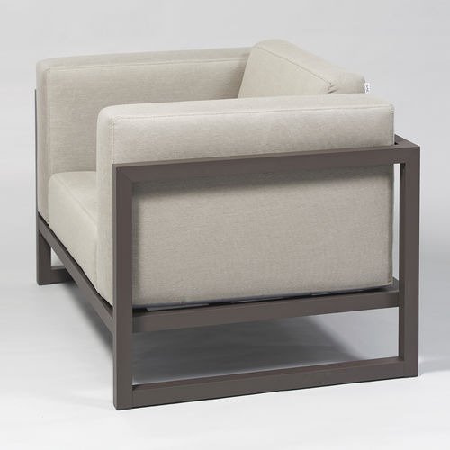 Современное клубное кресло - SPIKES - SACHI - Premium Outdoor Furniture - из Sunbrella® / из алюминия / для сада
