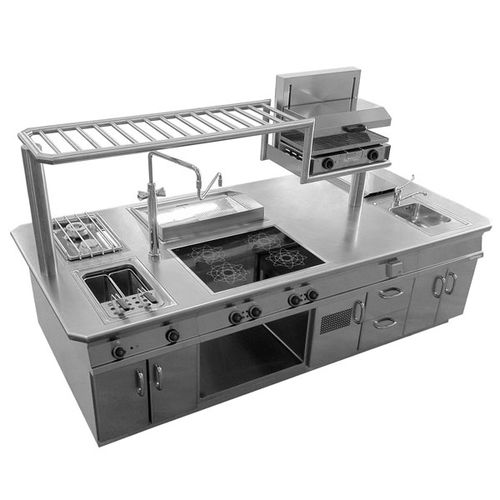 Современная кухня - CMB - Maquinaria Industrial Hostelara S.L.U. - из мрамора / из композита / из нержавеющей стали