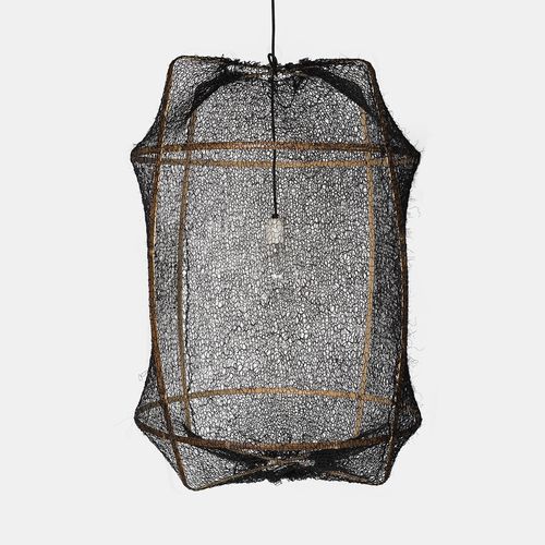 Подвесная лампа - Z1 BLACK : SISAL NET  - AY ILLUMINATE - из бамбука / современная / беспроводная