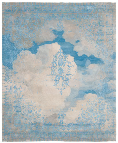 Современный ковер - FERRARA CLOUD SPECIAL ROCKED - JAN KATH - Contemporary Rug Art - с рисунком / из шерсти / из шелка