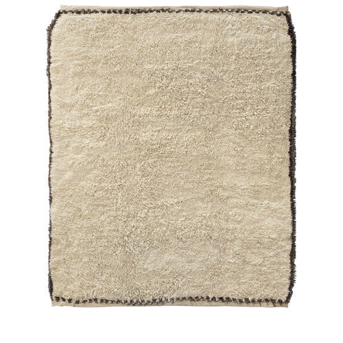 Современный ковер - BORDER - JAN KATH - Contemporary Rug Art - однотонный / из шерсти / прямоугольный