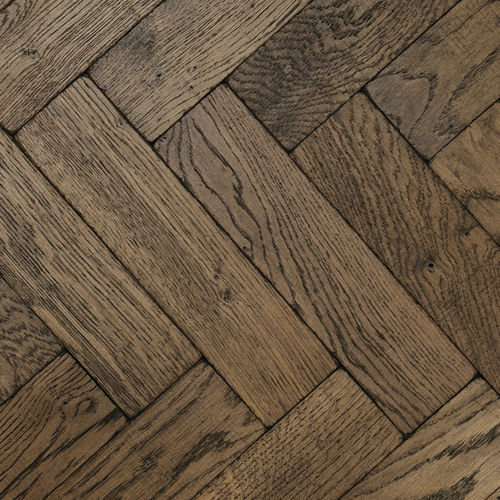 Паркет из массивной доски - RICH VINTAGE - Broadleaf Timber - из дуба / «венгерская елка» / промасленный