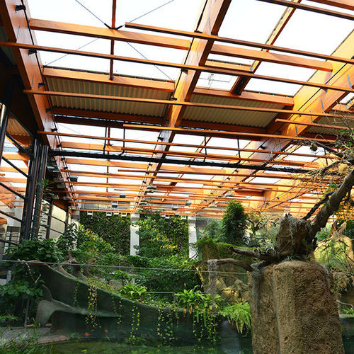 Кровельная система ETFE Texlon® - AFRYKARIUM AT ZOO WROCLAW - Vector Foiltec - для профессионального использования