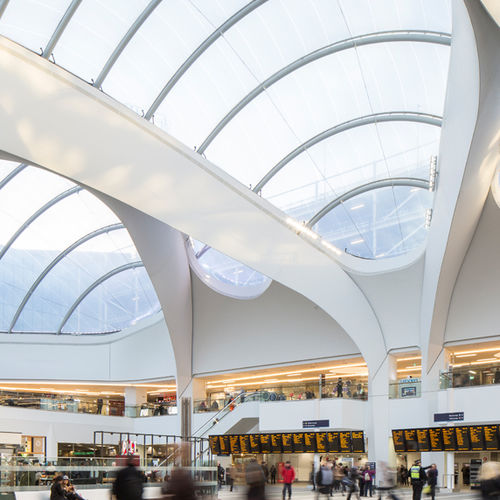 Кровельная система для металлического профиля - BIRMINGHAM NEW STREET - Vector Foiltec - ETFE Texlon® / для профессионального использования
