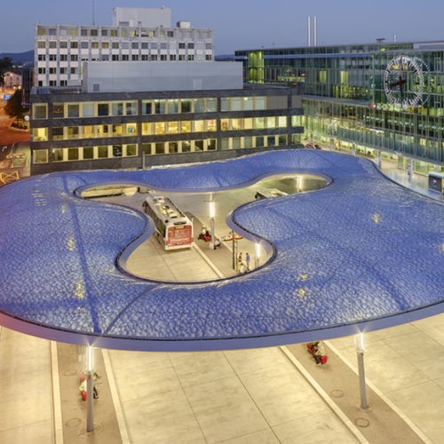 Кровельная система для металлического профиля - BUSBAHNHOF AARAU - Vector Foiltec - ETFE Texlon® / для профессионального использования