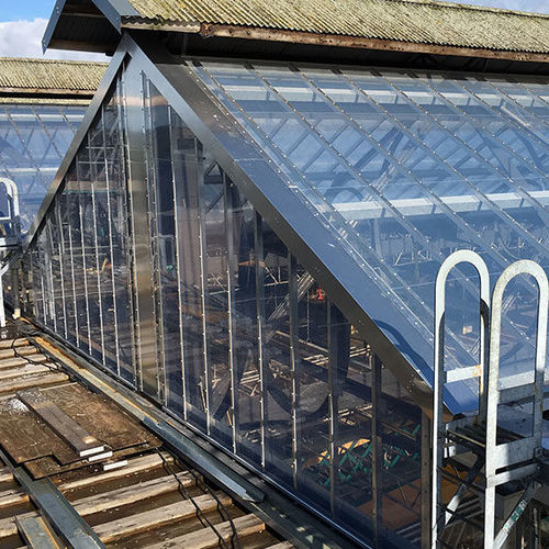 Вентилируемый фасад ETFE Texlon® - CARLISLE TRAIN STATION  - Vector Foiltec - листовой / самоочищающийся
