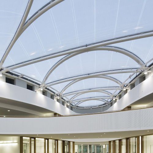 Кровельная система для металлического профиля - CFEL GEBÄUDE DER UNIVERSITÄT HAMBURG - Vector Foiltec - ETFE Texlon® / для профессионального использования