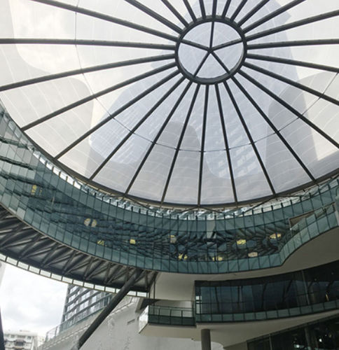 Кровельная система для металлического профиля - KL GATEWAY MALL ATRIUM, MALAYSIA - Vector Foiltec - ETFE Texlon® / для профессионального использования