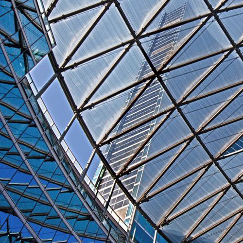 Кровельная система для металлического профиля - PALAZZO LOMBARDIA, ITALY - Vector Foiltec - ETFE Texlon® / для профессионального использования