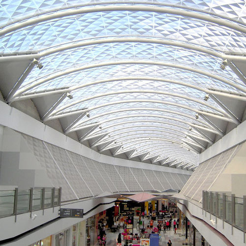 Изогнутая кровельная система - TE AWA MALL IN HAMILTON, NEW ZEALAND - Vector Foiltec - для металлического профиля / ETFE Texlon® / для профессионального использования