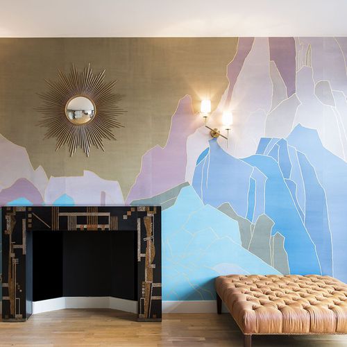 Современный обои - ROCKWELL - Fromental - абстрактный мотив / набивной / ручной работы