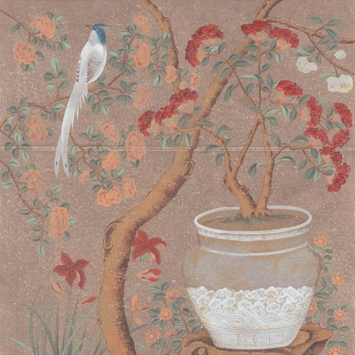 Классический обои - INDIENNE - Fromental - природный мотив / сцены из жизни / ручной работы