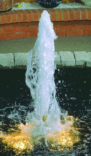 Распылительная головка для фонтана - NIC SERIES - FUNNEL CASCADE JET - Crystal Fountains