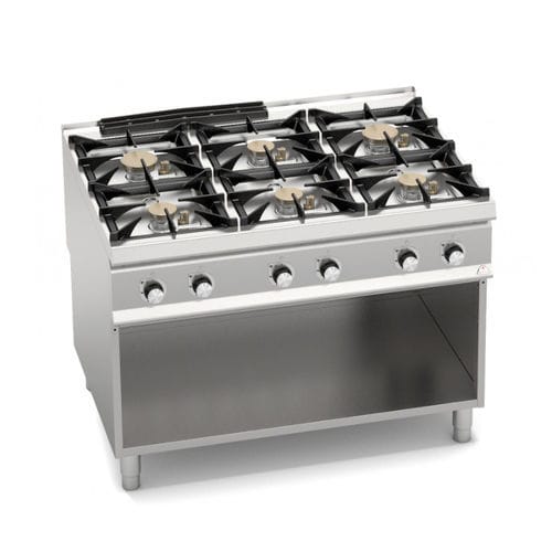 Газовый варочный котел - SG9F6MPS - Berto's S.p.A. - для профессионального использования / для бытового использования / с конвекцией