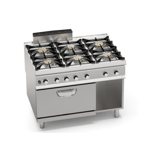 Газовый варочный котел - SG9F6PSP+FG - Berto's S.p.A. - для профессионального использования / для бытового использования / с конвекцией