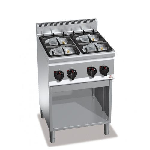 Газовый варочный котел - G6F4MPW - Berto's S.p.A. - для профессионального использования / для бытового использования / с конвекцией