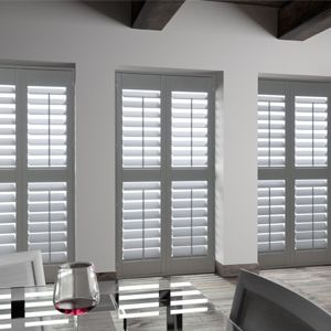 Ставня с пластинами - XATIVA - Luxmader - из дерева / из нержавеющей стали / для окна