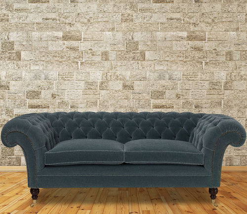 Диван честерфилд - Chilham  - Kingsgate Furniture ltd - из ткани / с подлокотниками / ручной работы