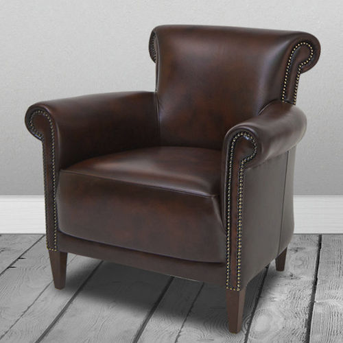 Классическое клубное кресло - Roman  - Kingsgate Furniture ltd - из кожи / из цельной древесины / ручной работы