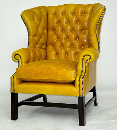 Классическое кресло - Chippendale - Kingsgate Furniture ltd - из ткани / из кожи / из цельной древесины