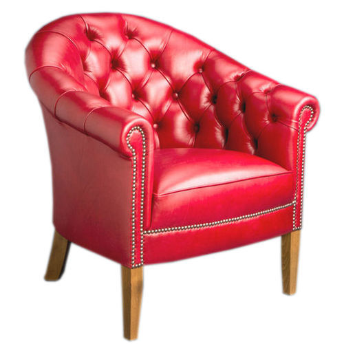 Кресло честерфилд - Vienna - Kingsgate Furniture ltd - из кожи / из цельной древесины / ручной работы