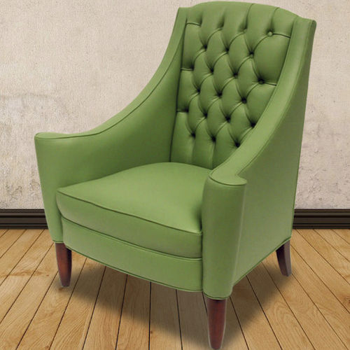 Клубное кресло честерфилд - St Moritz - Kingsgate Furniture ltd - из кожи / из цельной древесины / ручной работы