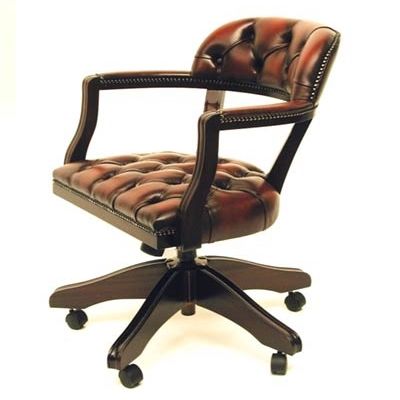 Классический стул для офиса - Court  - Kingsgate Furniture ltd - для интерьера / из кожи / с основанием из цельной древесины
