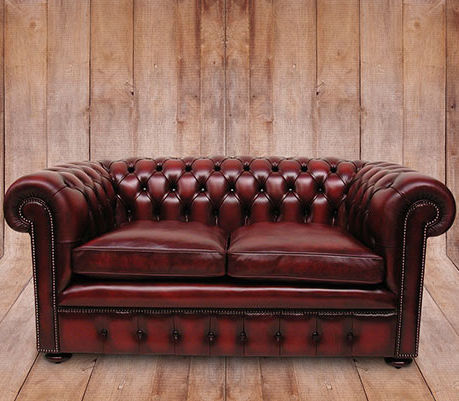 Диван честерфилд - Classic - Kingsgate Furniture ltd - из кожи / с подлокотниками / персонализированный