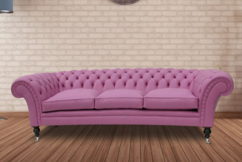 Диван честерфилд - Royal Chelsea - Kingsgate Furniture ltd - из ткани / с подлокотниками / персонализированный