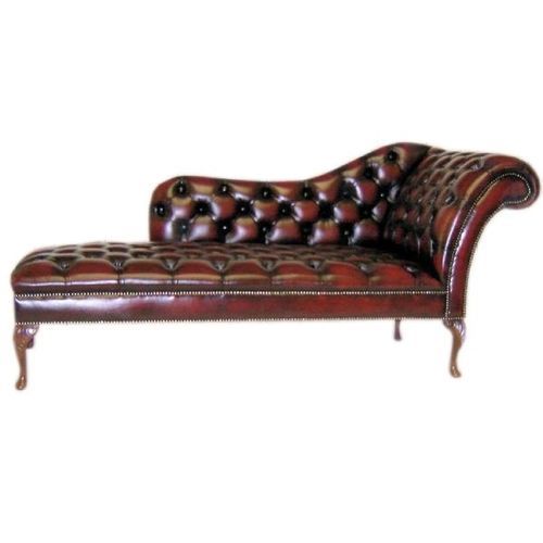 Шезлонг честерфилд - Malden  - Kingsgate Furniture ltd - из кожи / из цельной древесины / 1 место