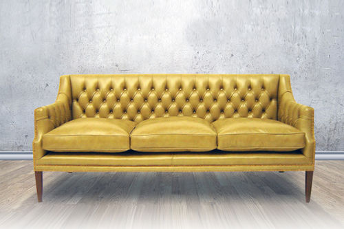 Диван честерфилд - Boston  - Kingsgate Furniture ltd - из кожи / с подлокотниками / со съемной подушкой