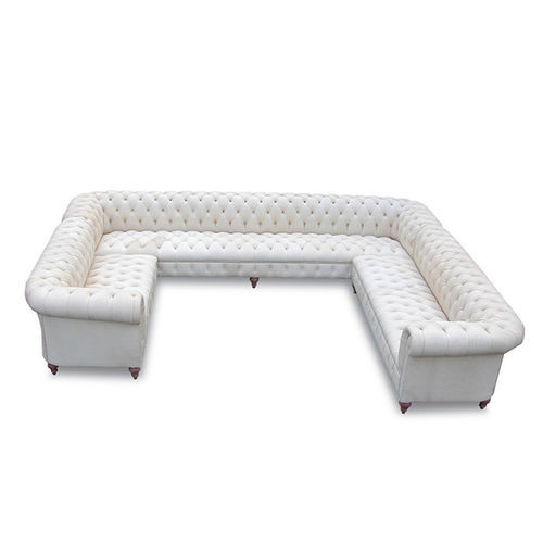 Угловой диван - Bespoke  - Kingsgate Furniture ltd - честерфилд / из кожи / с подлокотниками