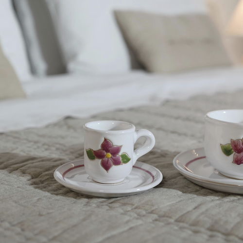 Кофейная чашка из керамики - PRIMAVERA ROSA - Cerasarda - бытового применения