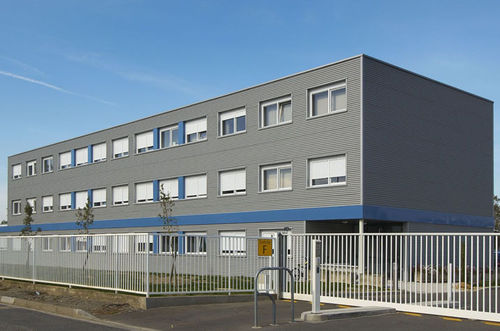 Сборное здание - LINDE GAS 1 226 m²  - Cougnaud - из металла / для офиса / экологическое