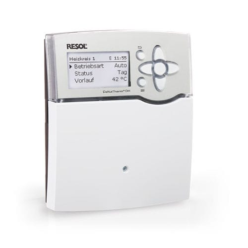 Настенный регулятор отопления - DELTATHERM® DH - RESOL Elektronische Regelungen GmbH - дистанционное управление