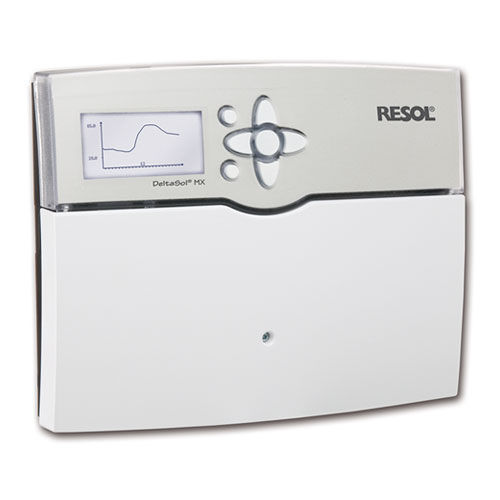 Настенный регулятор отопления - DELTASOL® MX - RESOL Elektronische Regelungen GmbH - для солнечного водонагревателя