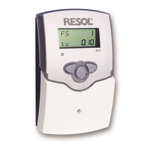 Настенный регулятор отопления - EC1 - RESOL Elektronische Regelungen GmbH - дистанционное управление / для водонагревателя