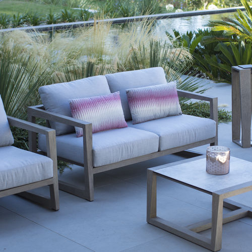 Современный диван - SKAAL - LES JARDINS - для наружного применения / из Sunbrella® / со съемным чехлом