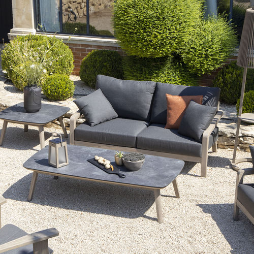 Диван скандинавский дизайн - COPENHAGUE - LES JARDINS - для наружного применения / из Sunbrella® / со съемным чехлом