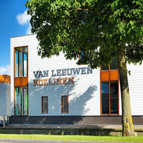 Оконный проем из дерева - OFFICE VAN LEEUWEN KOZIJNEN - Accsys Technologies - из штукатурки