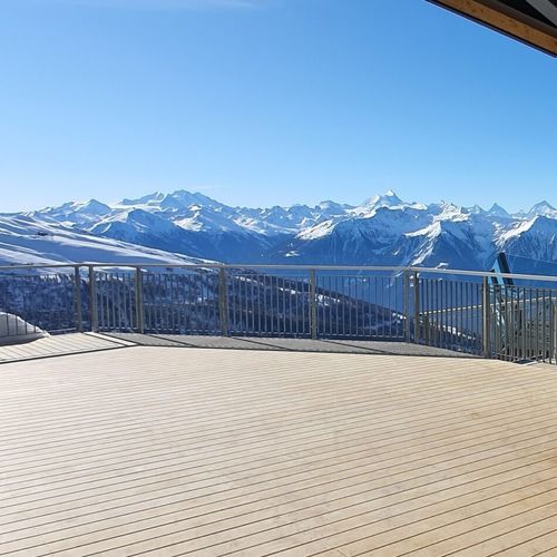 Террасная доска из дерева - SWISS ALPS - Accsys Technologies - имитация дерева / для профессионального использования / из долговечных материалов