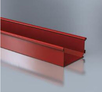 Спускной желоб из алюминия - AQUALINE : BOX GUTTER - Alumasc Exterior Building Products - прямоугольный