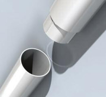 Водосточная труба из алюминия - FLUSHJOINT : CIRCULAR  - Alumasc Exterior Building Products