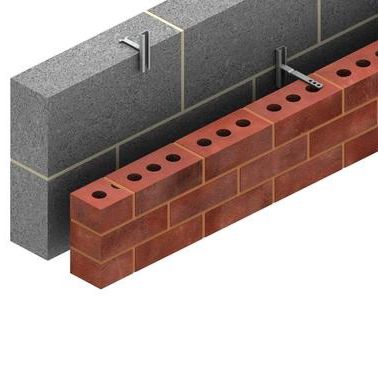 Крепежная система из стали - FASTRACK - Ancon Building Products - для отделки фасадов