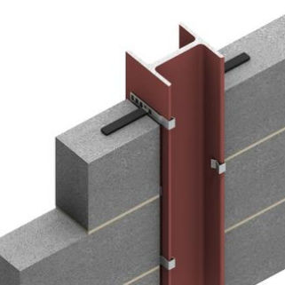 Крепежная система из стали - PPH TIE - Ancon Building Products - для отделки фасадов