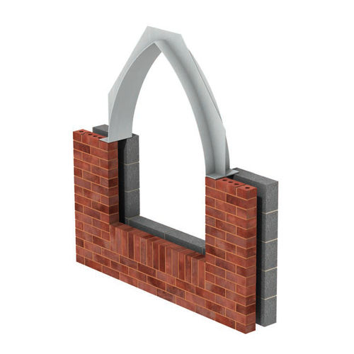 Ригель из нержавеющей стали - APEX ARCH - Ancon Building Products - несущий / для защиты / сборный