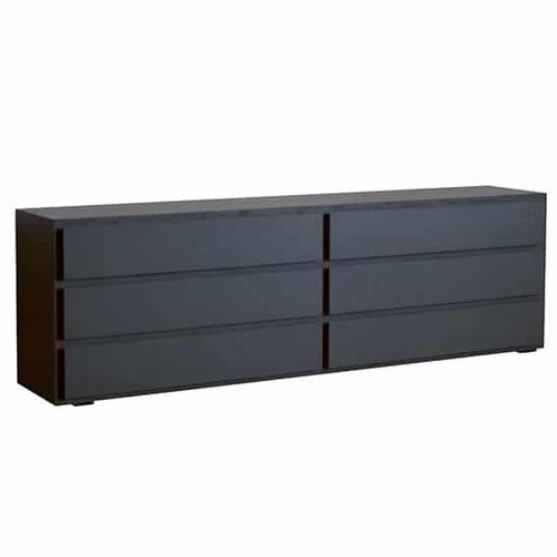 Современный комод - Orta - PH Collection - из дерева / 3 выдвижных ящика / 6 выдвижных ящиков